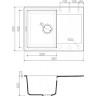 Мойка OMOIKIRI SAKAIME 68-PL 4993193